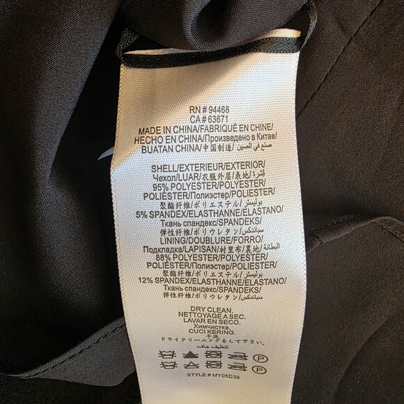 NWT BCBGMaxAzria Mini Dress 10 Bustier Mesh Insert Scuba Crepe Sleeveless - Picture 5 of 8